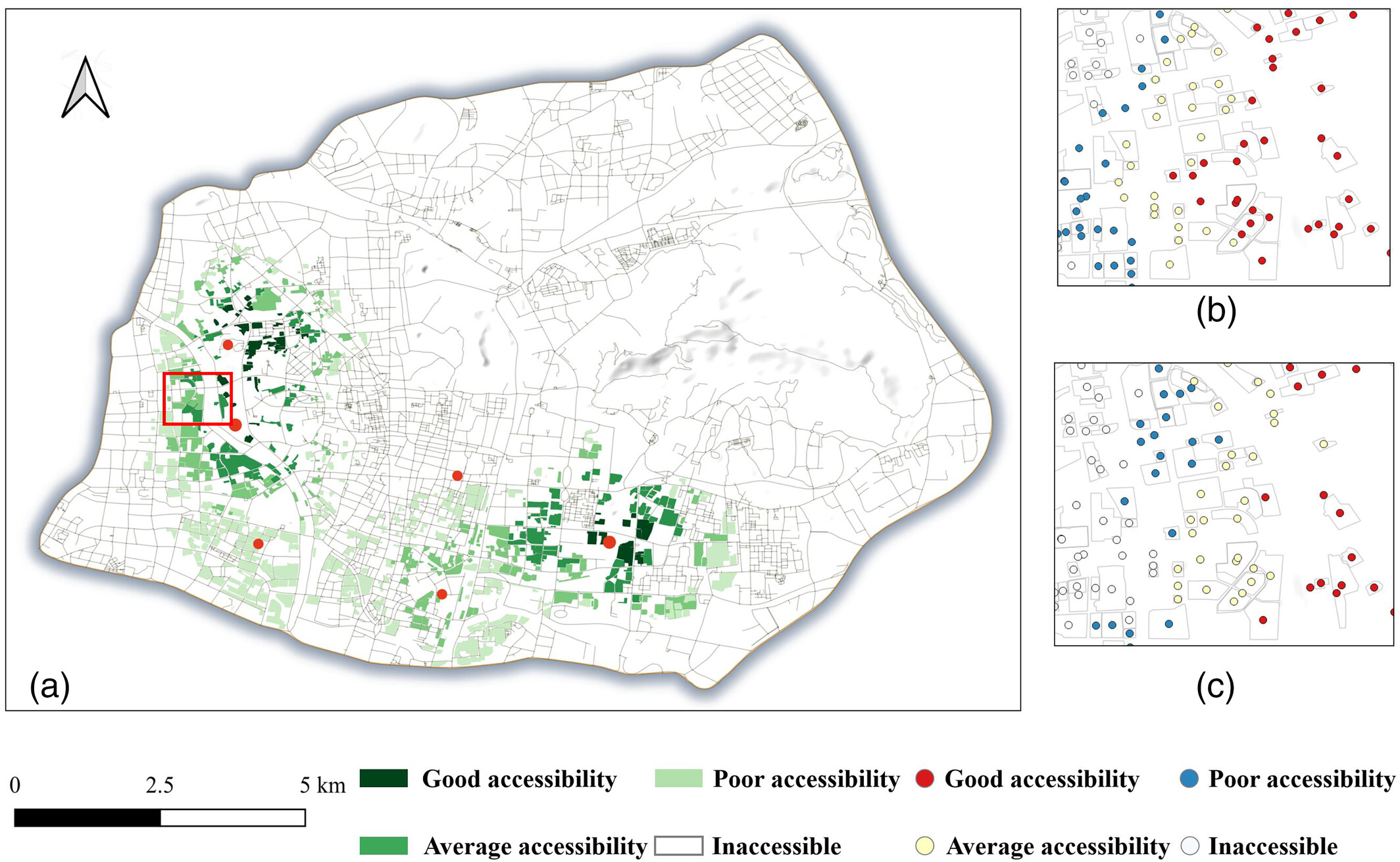 Accessibility map