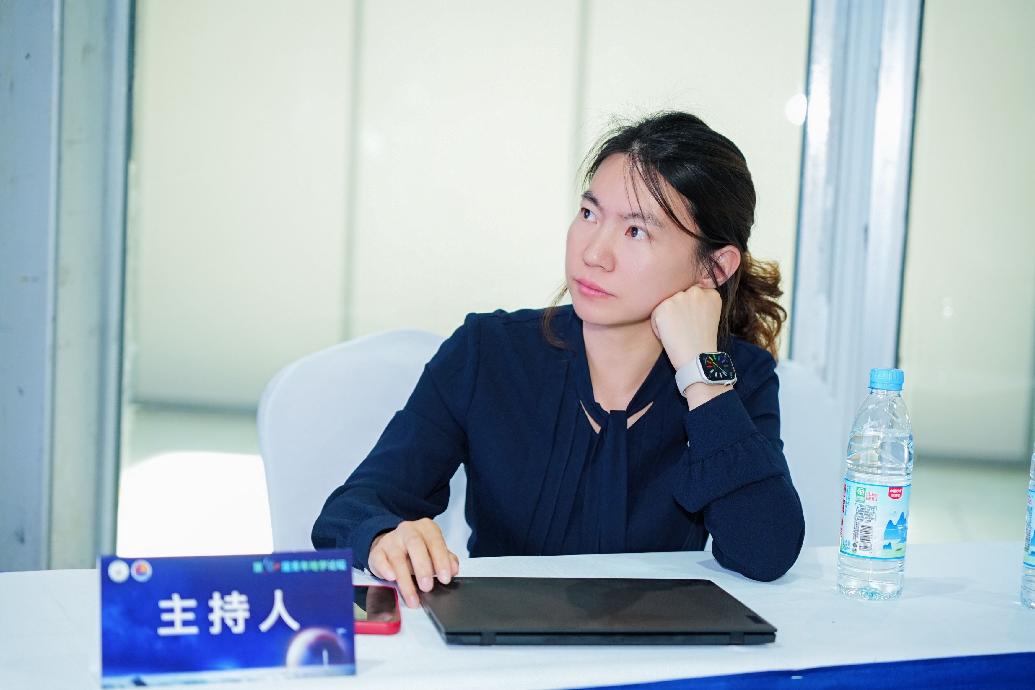 Jun Zhang as the host